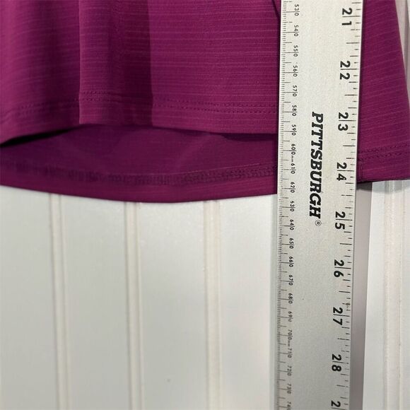 B-Wear Beyer California Ruffle Front Top L Purple NWT Y2K Indie Sleaze Mall USA - Picture 7 of 9